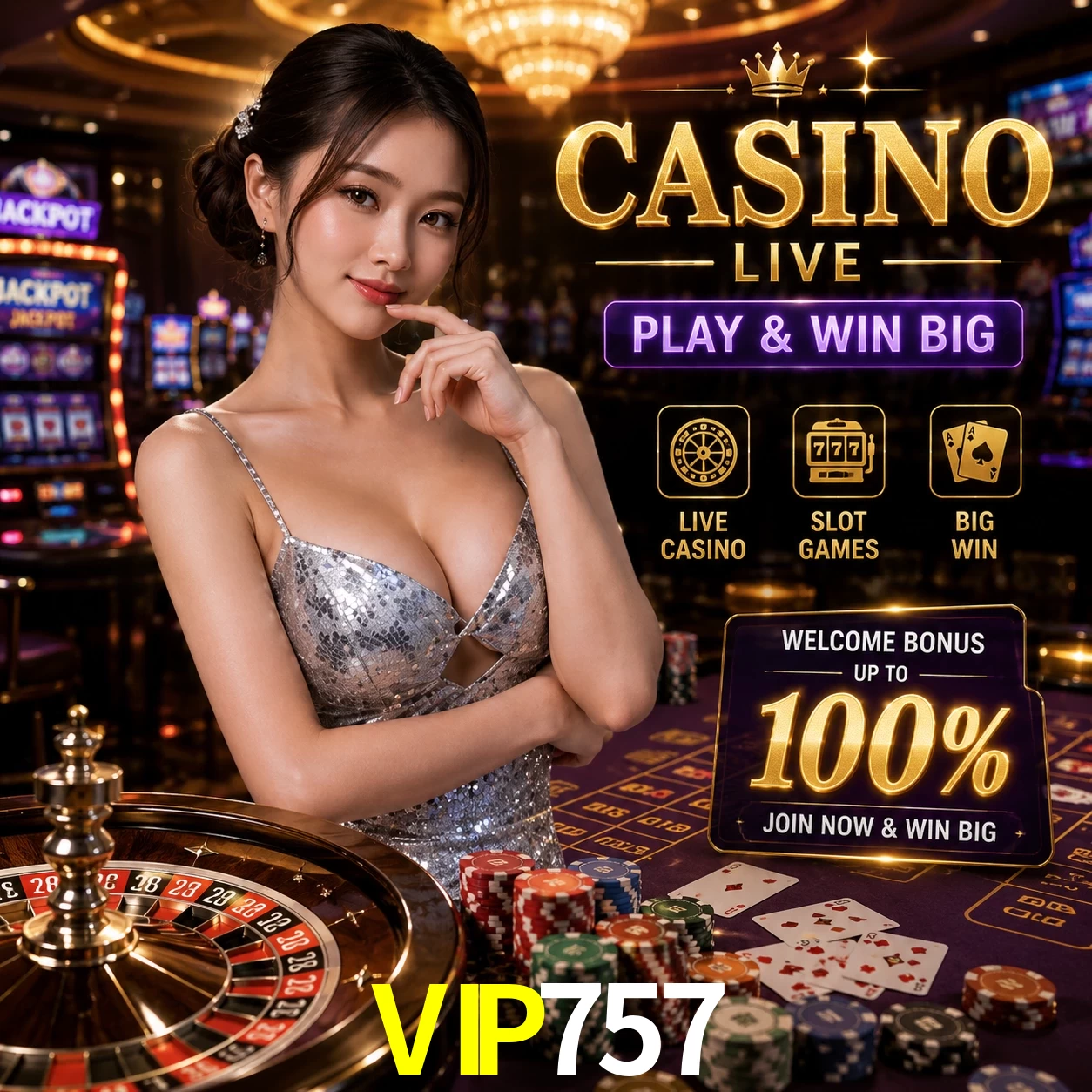 Aplicativo móvel VIP757 para iOS e Android