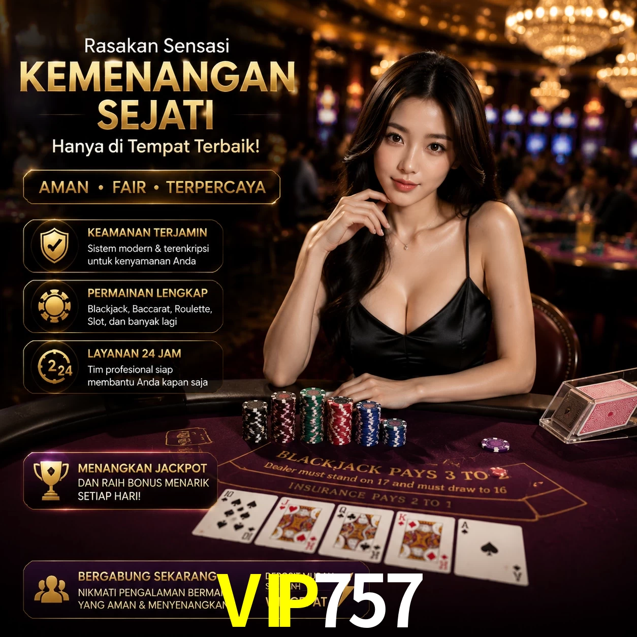 Bônus exclusivos membros VIP VIP757